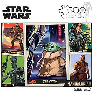 500-Piece Buffalo Games Jigsaw Puzzle: Star Wars The Mandalorian Trading Cards $4.72 + Free Shipping w/ Prime or on orders over $35