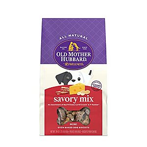 20-Oz Old Mother Hubbard Savory Mix Natural Dog Treats (Mini) $3.11 w/ S&S + Free Shipping w/ Prime or on orders over $35