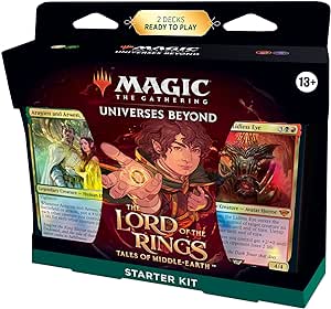 2 Deck Starter Kit Magic The Gathering The Lord of The Rings Card Game $14 + Free Shipping w/ Prime or on orders over $35