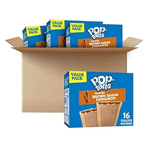 64-Count Pop-Tarts Breakfast Toaster Pastries (Frosted Brown Cinnamon Sugar) $12.13 w/ S&S + Free Shipping w/ Prime or on orders over $35