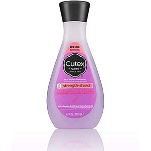 6.76-Oz Cutex Strength Shield Nail Polish Remover $1.40 w/ S&S + Free Shipping w/ Prime or on orders over $35