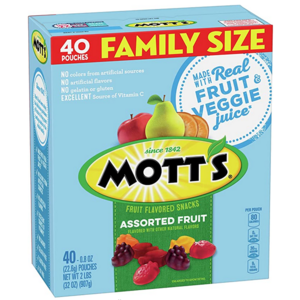 40-Count 0.8-Oz Mott's Medleys Fruit Snacks (Assorted Fruit) $5 w/ S&S + Free Shipping w/ Prime or on orders over $25