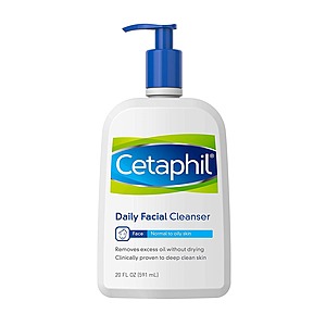 Amazon: 20oz Face Wash by Cetaphil, Daily Facial Cleanser for Combination to Oily Sensitive Skin: $5.22 or lower