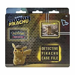 Pokemon TCG: Detective Pikachu Mewtwo-Gx Case File + 6 Booster Pack + Foil Cards $12 + Free Store Pickup