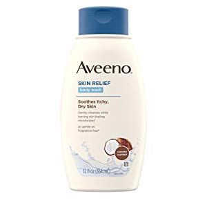 12oz. Aveeno Skin Relief Body Wash w/ Coconut Scent  (Itchy/Dry Skin) $3.70 w/ S&S + Free S/H