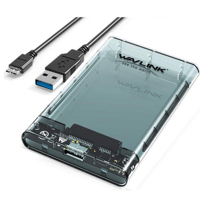 WAVLINK USB 3.0 to SATA External Hard Drive Enclosure for 2.5 inch 5mm/7mm/9.5mm $6.2