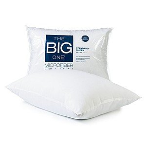 Kohl's Microfiber Pillows and Solid Bath Towels Only $2.99 Each