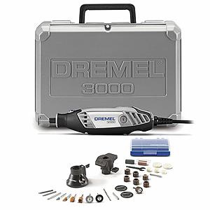 Dremel 3000 (2 Attachments, 28 Accessories) Rotary Tool Kit $45 + Free Shipping