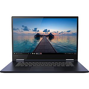 Lenovo Yoga 730 2-in-1 Laptop: i5-8265U, 15.6" 1080p, 12GB DDR4, 256GB SSD $550 + Free Shipping