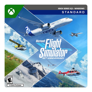 Amazon.com: Microsoft Flight Simulator 40th Anniversary – Standard Edition – Xbox Series X|S, Windows [Digital Code] : Everything Else $36