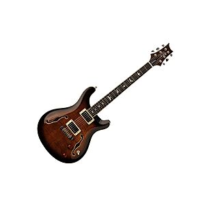 PRS SE Hollowbody II Electric Guitar - Black Gold Burst - Open Box $591
