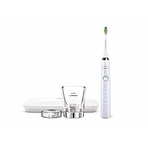 PRIME DAY DEAL ONLY - Philips Sonicare Diamond Clean Classic Rechargeable 5 brushing modes, Electric Toothbrush with premium travel case, White, HX9331/43