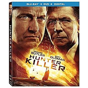 Hunter Killer (Blu-Ray+DVD+Digital) $3.33