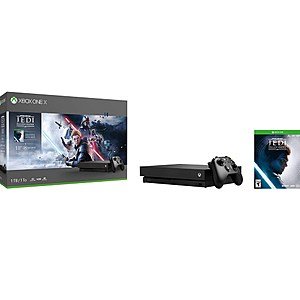 Xbox One X 1TB Star Wars Jedi: Fallen order, or Gears 5, or NBA 2K20 + $105 Kohls Cash $350 + free shipping $349.99