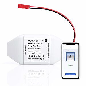 Meross Smart Wi-Fi Garage Door Opener Remote w/ App Control (Alexa / Google) $38.50 + Free Shipping
