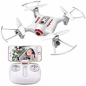 Syma X21W Mini RC Drone with Camera Live Video (Beginner Drone) - Amazon $28.94