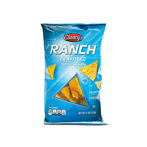 Clancy's (Aldi's brand) Ranch Tortilla Chips $0.50/11oz bag YMMV