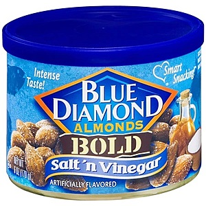 Blue Diamond Almonds: 5oz or 6oz of Various Flavors 2 for $3 + Store pickup