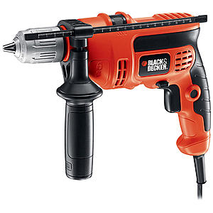 BLACK+DECKER DR670 - 6.0-Amp 1/2-Inch Hammer Drill | American Freight (Sears Outlet)