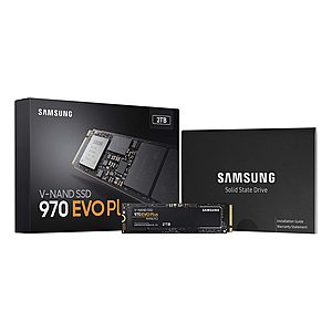 Samsung 970 EVO Plus Series - 2TB PCIe NVMe - M.2 Internal SSD (MZ-V7S2T0B/AM) $249.99