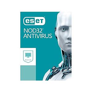 ESET NOD32 Antivirus 2018 - 3 PCs, 1 Year for $20 or less