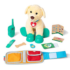 Melissa & Doug Let's Explore Rescue Ranger Dog w/ Search & Rescue Gear $7.49 + Free Shipping w/ Red Card or on orders $35+