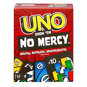 UNO Show ‘em No Mercy Card Game $10