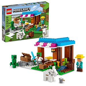 157-Piece LEGO Minecraft The Bakery (21184) $19 + Free Shipping w/ Prime or on $35+