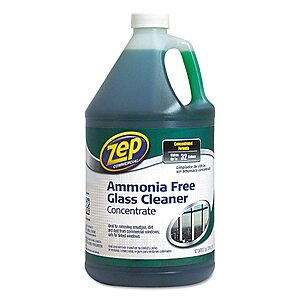1-Gallon Zep Commercial Glass Cleaner Concentrate $4.98 + Free Shipping w/ Prime or on $35+