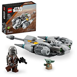 88-Piece LEGO Star Wars The Mandalorian N-1 Starfighter Microfighter Building Toy $9.20 + Free Shipping w/ Prime or on $35+