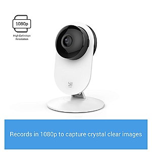 YI 1080p Home Camera Indoor 2.4G IP Security Surveillance System $25.99