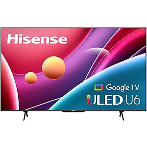 Hisense 65" U6H Series Quantum 4K Smart TV $399.99 After $100 Rebate @ Best Buy / Amazon