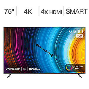 LIVE! DEC. 5th - VIZIO 75" P-Series Quantum - P75Q9-H1 - 4K HDR TV - $1299