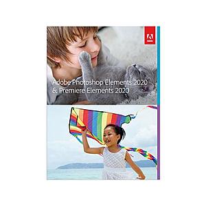 Adobe Photoshop & Premiere Elements 2020 for Mac or Windows (Download) $69.99 @ Newegg