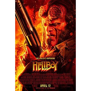 AMC Stubs Bonus Points for Hellboy!!! Register ASAP (4/11-4/14/19) Combine with Atom Promo $4
