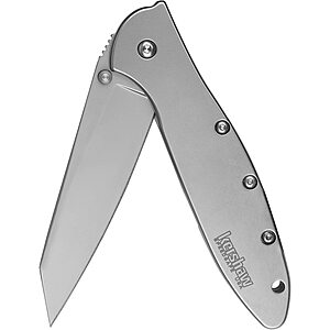 Kershaw Random Leek SpeedSafe Pocket Knife w/ 3" Sandvik 14C28N Blade $44.50 + Free Shipping