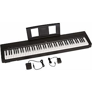 Yamaha P71 88-Key Weighted Action Digital Piano with Sustain Pedal and Power Supply (Amazon-Exclusive) $299.99
