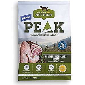 Rachael Ray Nutrish PEAK Dog Food - Turkey Duck and Quail 23lb. $23.68 w s&s and clipped coupon