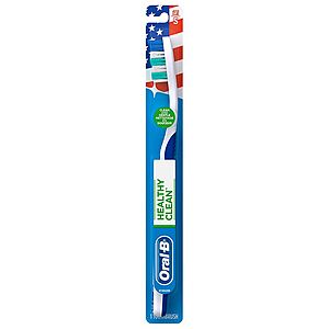 Oral B Healthy Clean Soft Toothbrush 2 for 45¢ - Walgreens free pickup w/ $10 min. $0.45