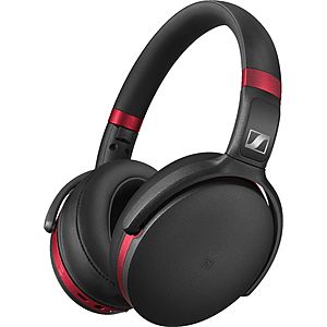 Sennheiser HD 4.50 Wireless Noise Canceling Over-the-Ear Headphones (Black/Red) $80 + Free Shipping