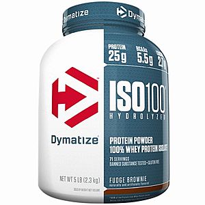 Dymatize ISO 100 hydrolyzed protein powder BOGO @ Vitamin Shoppe $83.15