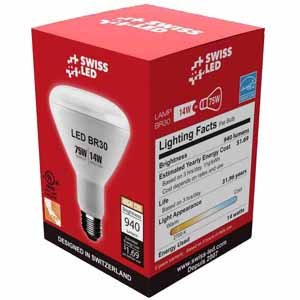 Swiss BR30 Dimmable LED Light Bulb $.36 & Retrofit Downlight Dimmable LED $.48 with Frys Electronics Email Code In-Store Feb. 23, 2019 $0.48