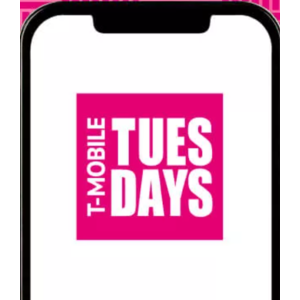Tmobile customers via Tuesdays app 4/11/23: $2 Baskin Robbins credit, free photo magnet, 1-night Redbox disc rental, etc.