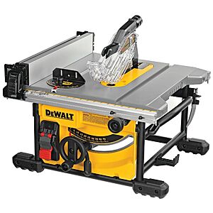Dewalt DWE7485 8-1/4 in Compact Jobsite Table Saw - $279