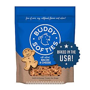 20-oz Buddy Biscuits Original Soft & Chewy Dog Treats (Bacon & Cheese) $4.90 w/ Subscribe & Save
