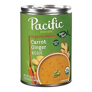 from $2.23 /w S&S: Pacific Foods Organic Soups