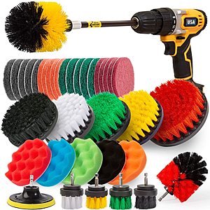 Holikme 38 Pack Drill Brush Attachments Set for $23.07 AC