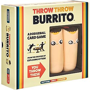 Throw Throw Burrito Board Game $12.50 + Free Store Pickup