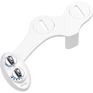 LUXE Bidet Neo 120 Fresh Water Self-Cleaning Bidet Attachment (White) $22.85