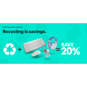 Best Buy: Recycle Unwanted PC or Gaming Accessory, Get 20% Off Qualifying Logitech Purchase (In-store only)